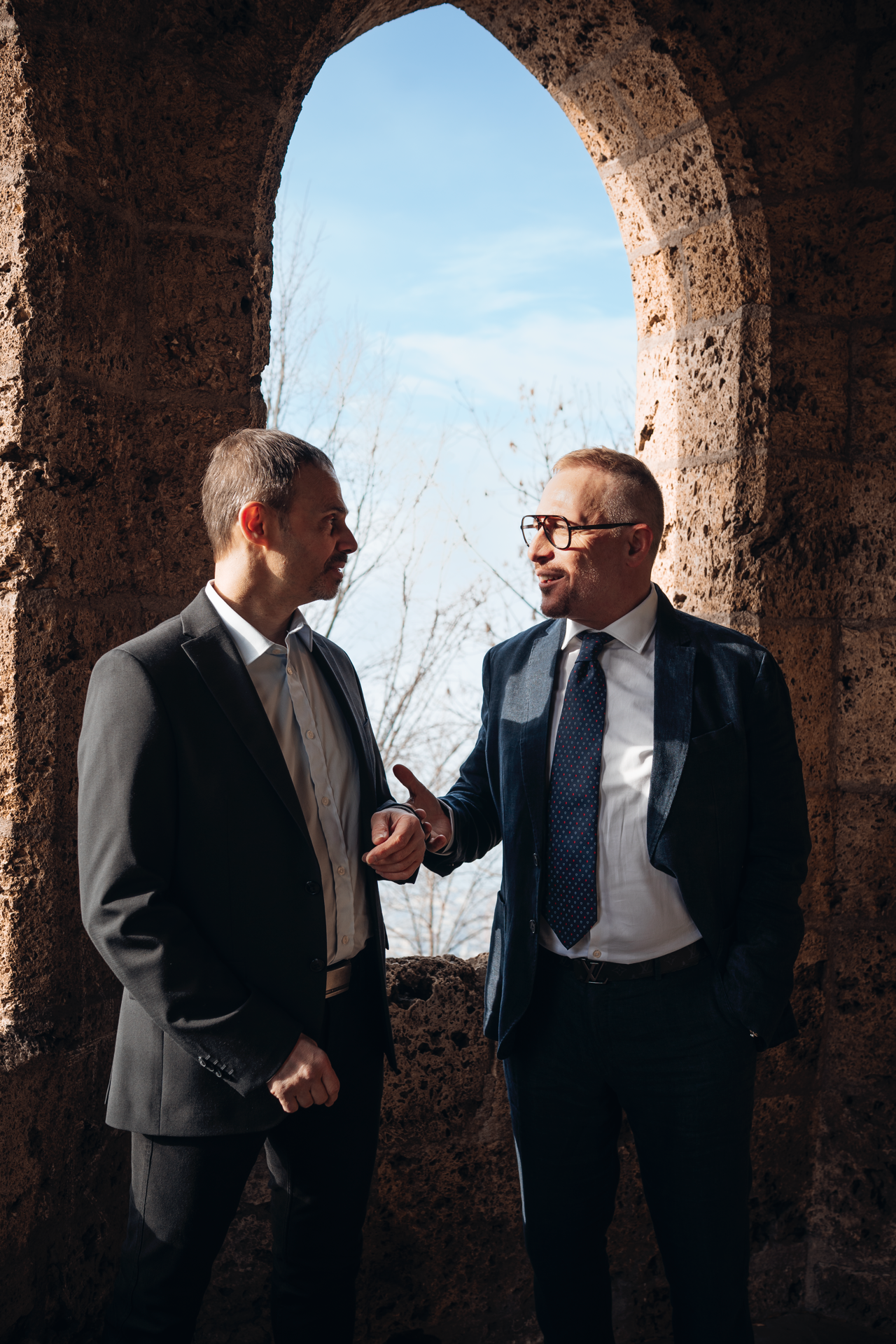 Tal Luder et Pierre Lombardo